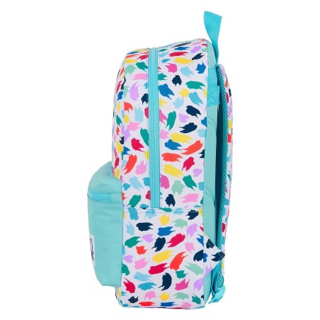 Zaino Scuola Benetton Painting Multicolore