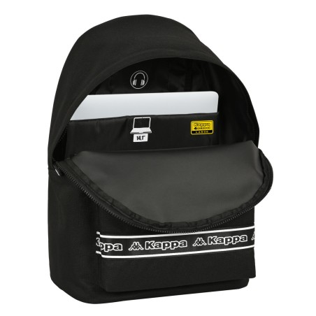 Zaino Scuola Kappa   31 x 41 x 16 cm Nero