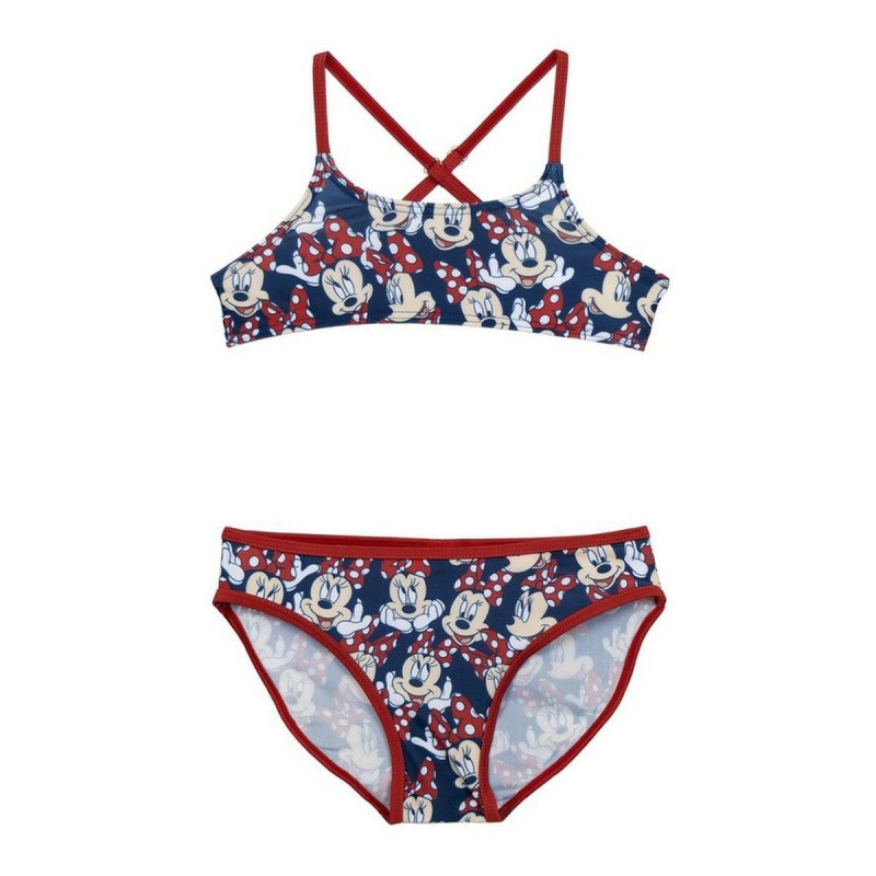 Bikini Per Bambine Minnie Mouse Rosso