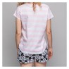 Pigiama Minnie Mouse Bianco (Adulti) Donna