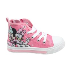 Stivali Casual per Bambini Minnie Mouse Rosa Luci LED