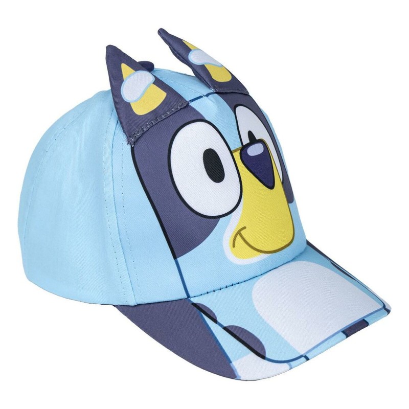 Cappellino per Bambini con Orecchie Bluey Azzurro Cappellino per Bambini con Orecchie Bluey Azzurro