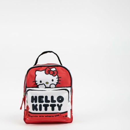 Zaino Scuola Hello Kitty Rosso