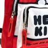 Zaino Scuola Hello Kitty Rosso