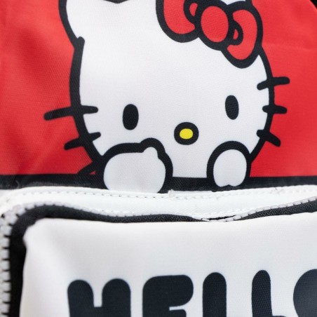 Zaino Scuola Hello Kitty Rosso