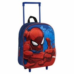 Trolley per la Scuola Spider-Man Azzurro 3D