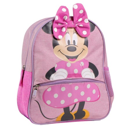 Zaino Scuola Minnie Mouse Rosa 26 x 3 x 32 cm