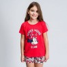 Pigiama Estivo Minnie Mouse Rosso