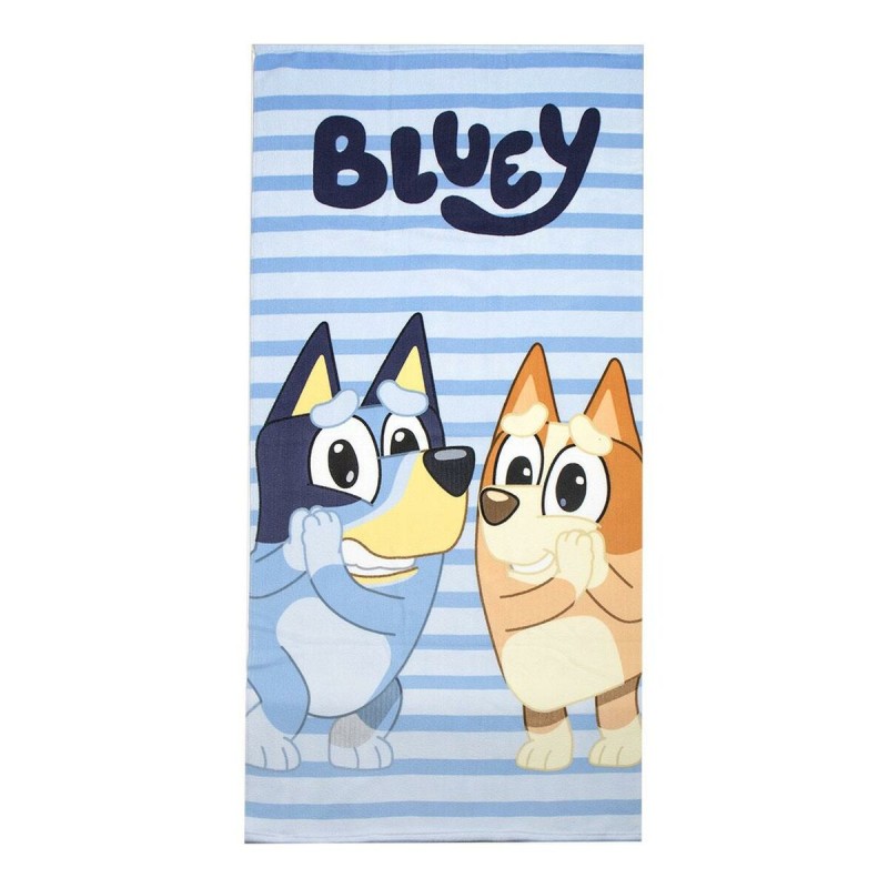Telo da Mare Bluey Azzurro Chiaro 70 x 140 cm Telo da Mare Bluey Azzurro Chiaro 70 x 140 cm