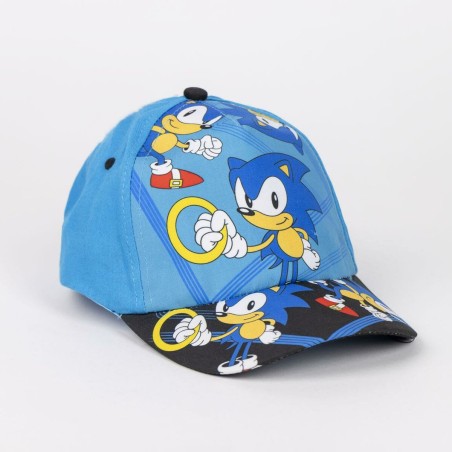 Cappellino per Bambini Sonic Azzurro (53 cm)