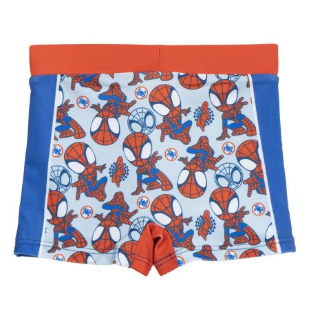 Costume da Bagno Boxer per Bambini Spidey Azzurro