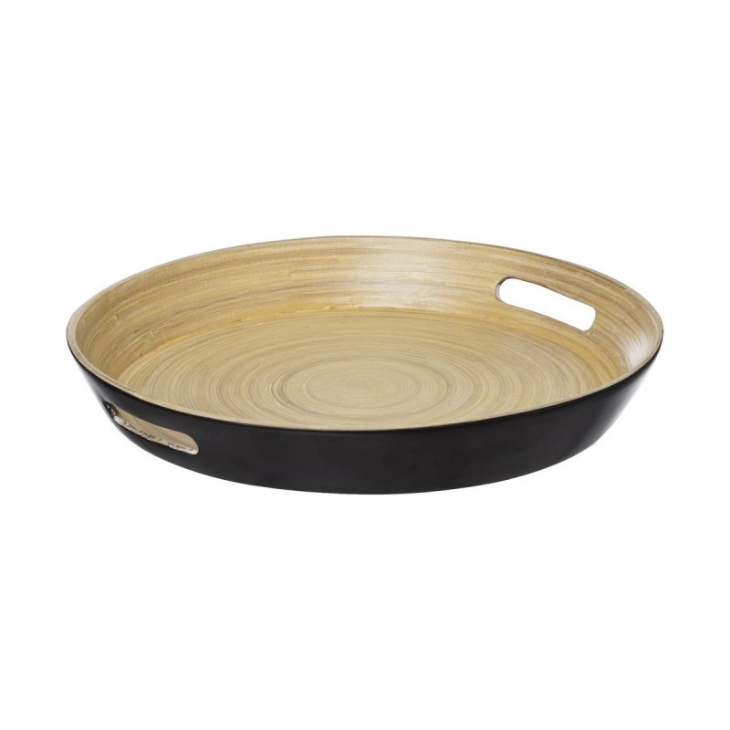Vassoio 5five Simply Smart Noir Kitchen Naturale Bambù Ø 42 cm Vassoio 5five Simply Smart Noir Kitchen Naturale Bambù Ø 42 cm