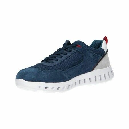Scarpe da Tennis Casual Uomo Geox Outstream Blu Marino