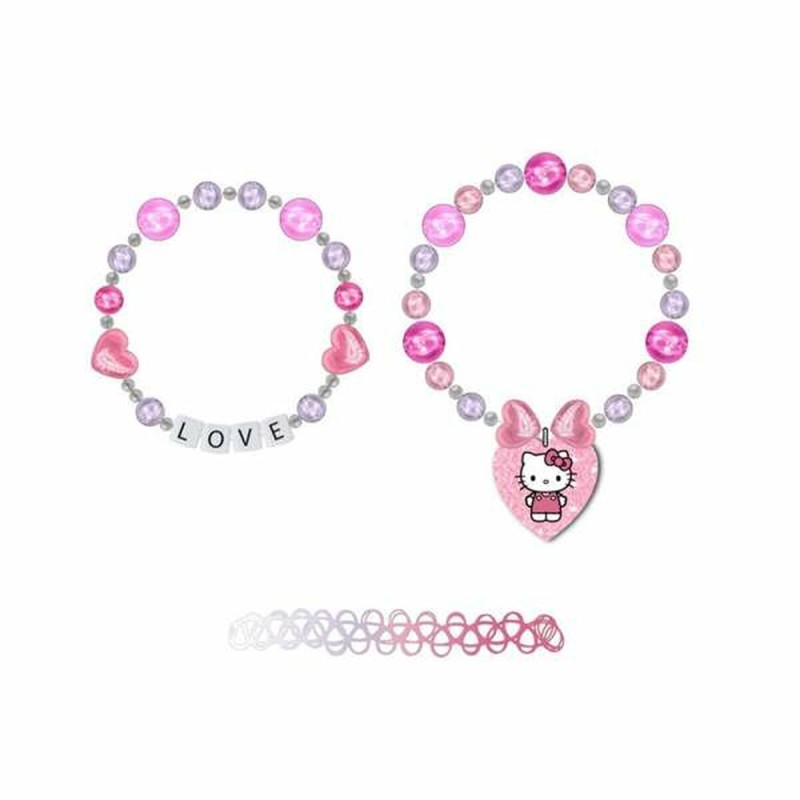 Bracciale Bambina Hello Kitty Fucsia 3 Pezzi Bracciale Bambina Hello Kitty Fucsia 3 Pezzi
