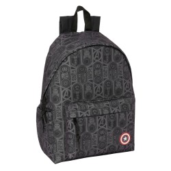 Zaino Scuola The Avengers Vendetta Nero 31 x 43 x 13 cm