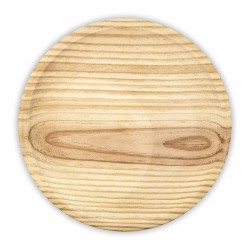Piatto da pranzo Legno Ø 22 cm Polipo