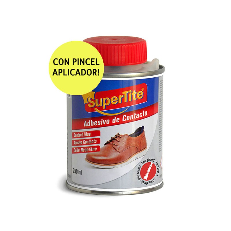 Adesivo di contatto Supertite A2500 Pennello 250 ml Adesivo di contatto Supertite A2500 Pennello 250 ml