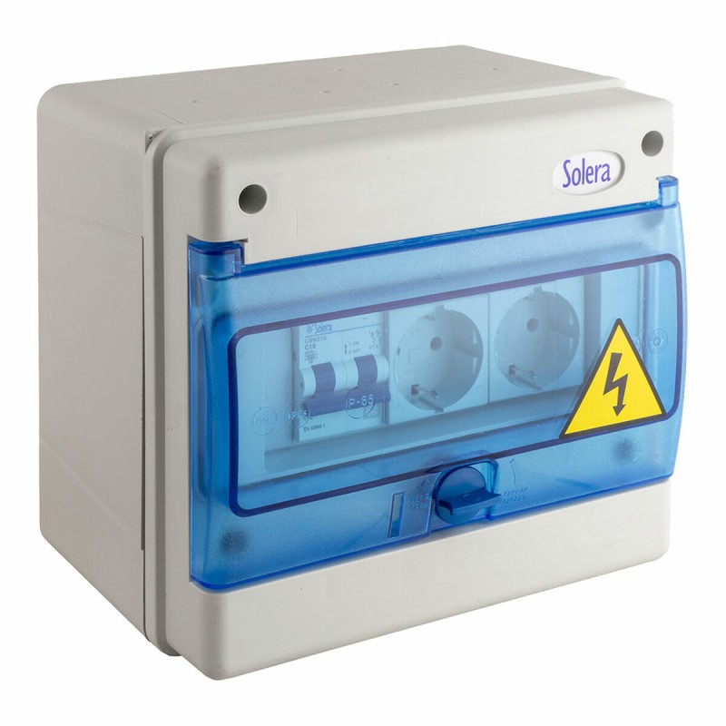 Pannello elettrico Solera 1308a-c9 industriale 21,5 x 16 x 20 cm IP54 16 A Pannello elettrico Solera 1308a-c9 industriale 21,5 x 16 x 20 cm IP54 16 A