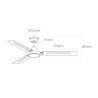 Ventilatore da Soffitto EDM 33981 Bianco 60 W Ø 140 cm industriale