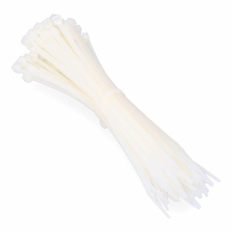 Fascette in Nylon EDM 48325 Bianco Naturale 250 x 4,8 mm (100 Unità)