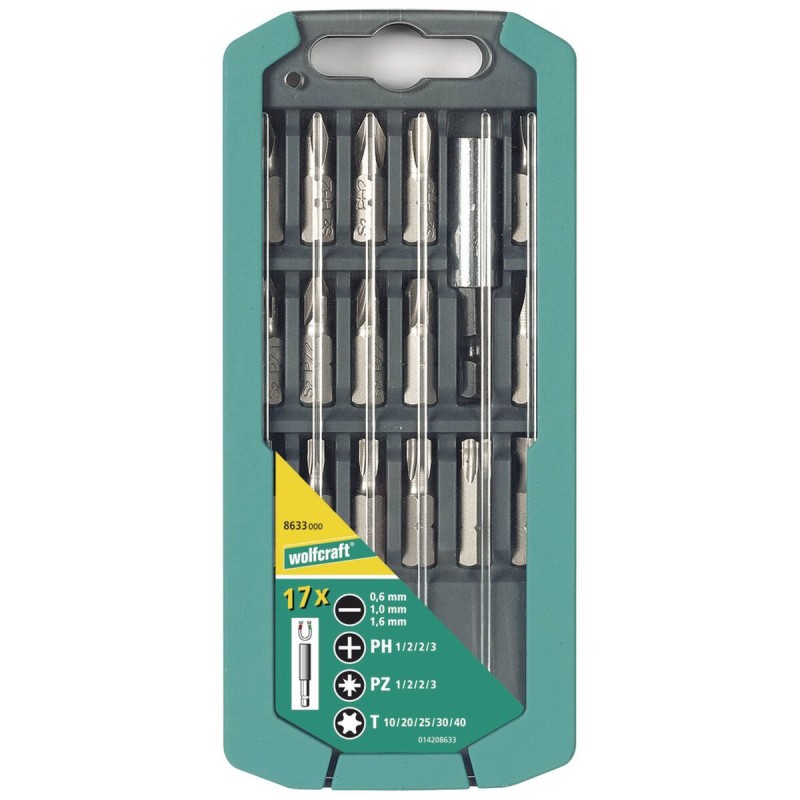 Set di punte Wolfcraft 8633000 Cacciavite Set di punte Wolfcraft 8633000 Cacciavite
