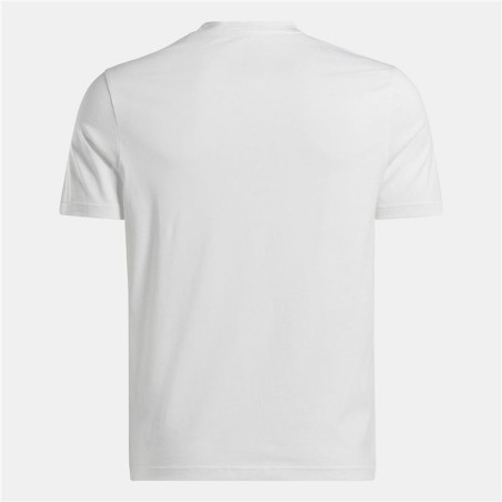 Maglia a Maniche Corte Uomo Reebok Identity Big Stacked Logo Bianco