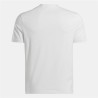 Maglia a Maniche Corte Uomo Reebok Identity Big Stacked Logo Bianco