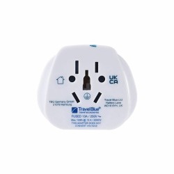 Adattatore a Spina Universale da Viaggio Travel Blue TB-904 Regno Unito
