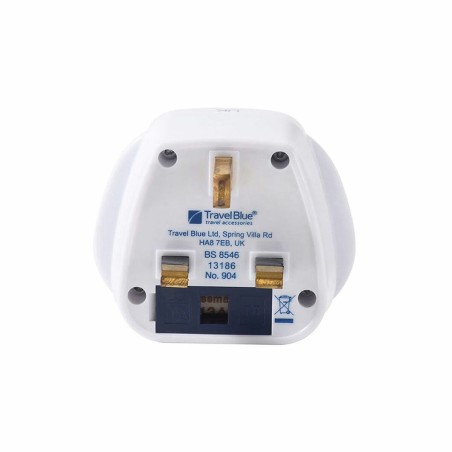 Adattatore a Spina Universale da Viaggio Travel Blue TB-904 Regno Unito