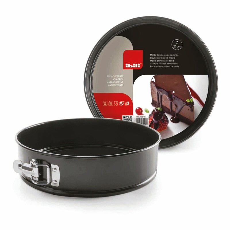 Stampo Removibile Ibili 820122 Acciaio Ø 22 x 6,5 cm Rotondo Stampo Removibile Ibili 820122 Acciaio Ø 22 x 6,5 cm Rotondo