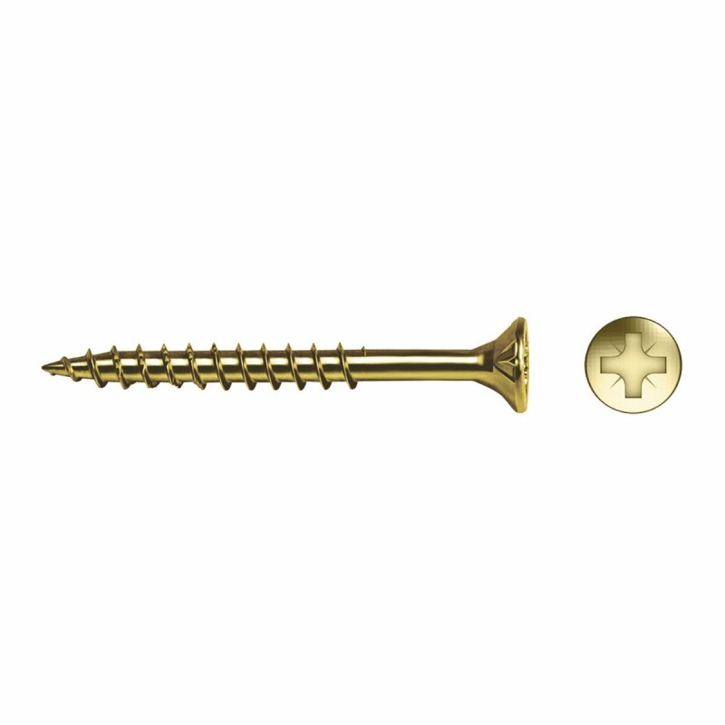 Scatola a viti CELO 100 Unità Zincato Svasata (6 x 70 mm) Scatola a viti CELO 100 Unità Zincato Svasata (6 x 70 mm)