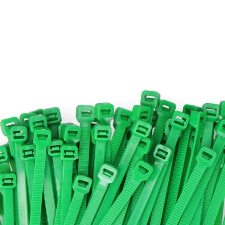 Fascette in Nylon EDM 48321 Verde 200 x 4,8 mm (100 Unità)