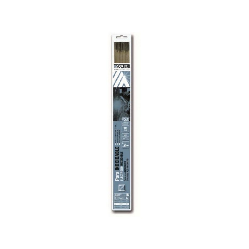 Elettrodi Solter E316L Ø 2 mm Acciaio inossidabile (10 Unità) Elettrodi Solter E316L Ø 2 mm Acciaio inossidabile (10 Unità)