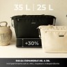 Borsa da Viaggio Numada Nero 35 L