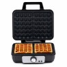 Macchina da Waffle Alpina 1000 W Argentato
