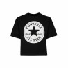 Maglia a Maniche Corte per Bambini Converse Nero