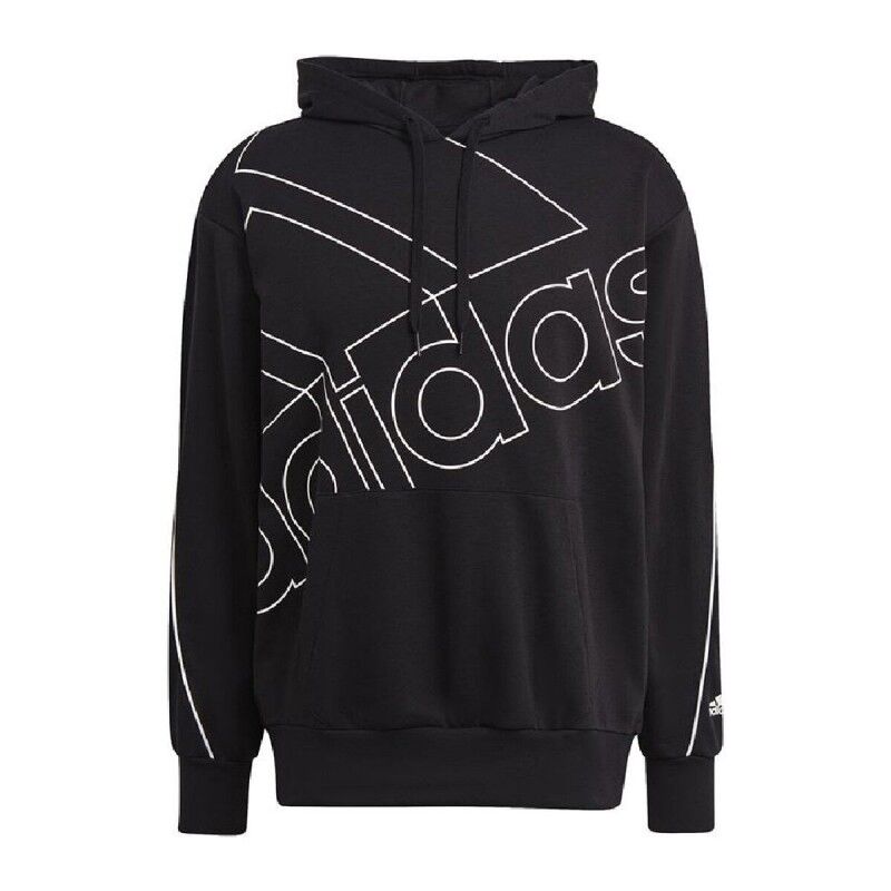 Felpa con Cappuccio Uomo Adidas Giant Nero Felpa con Cappuccio Uomo Adidas Giant Nero