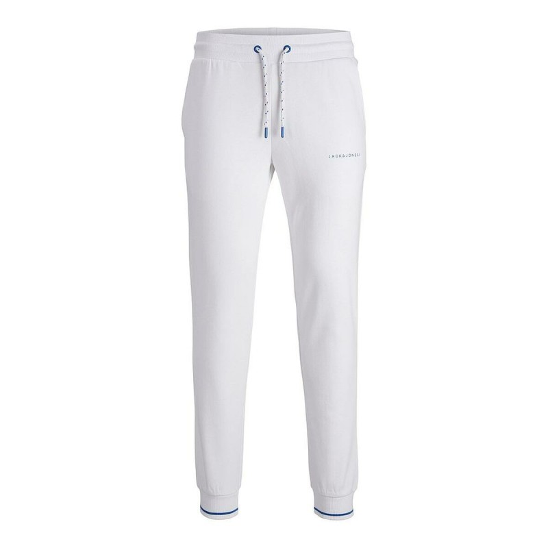 Pantalone di Tuta per Adulti Jack & Jones JPSTGORDON JJGLOBUS  12225105  Bianco Uomo