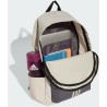 Zaino Sportivo Adidas Classic Badge of Sport 3 Stripes IZ1910 Grigio