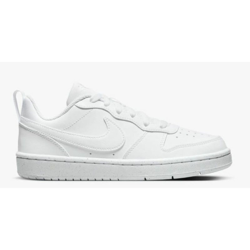 Scarpe da Tennis Casual Bambino Nike COURT BOROUGH LOW RECRAFT BG DV5456 106 Bianco