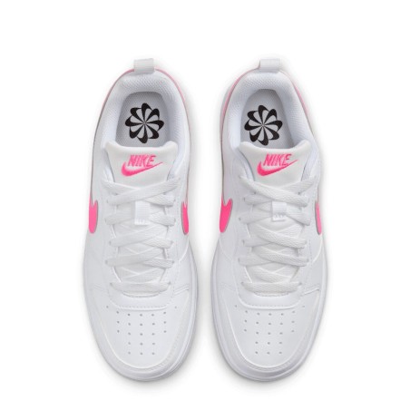 Scarpe Sportive per Bambini Nike COURT BOROUGH LOW RECRAFT BG DV5456 113 Bianco