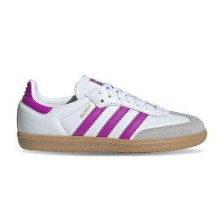 Scarpe da Tennis Casual Bambino Adidas SAMBA OG J IH2873 Bianco