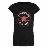 Maglia a Maniche Corte per Bambini Converse Nero