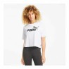 Maglia a Maniche Corte Donna Puma Bianco L