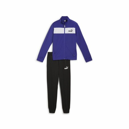 Tuta da Bambini Puma Puma Poly Suit Cl Azzurro 2 Pezzi