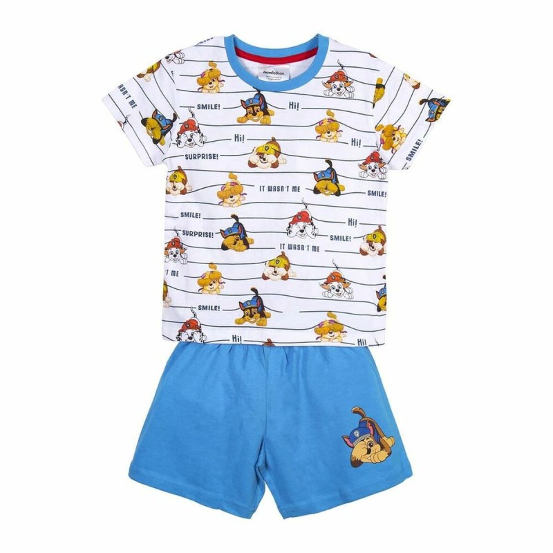 Pigiama Per bambini The Paw Patrol Azzurro Pigiama Per bambini The Paw Patrol Azzurro