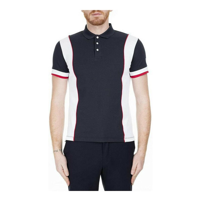 Polo a Maniche Corte Uomo Armani Jeans C1578 Marino Polo a Maniche Corte Uomo Armani Jeans C1578 Marino