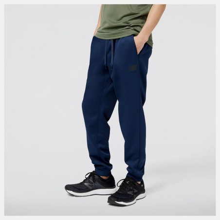 Pantalone per Adulti New Balance  TNCT FLC PNT MP23022 NGO  Uomo Blu Marino