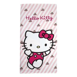 Telo da Mare Hello Kitty Rosa chiaro 70 x 140 cm