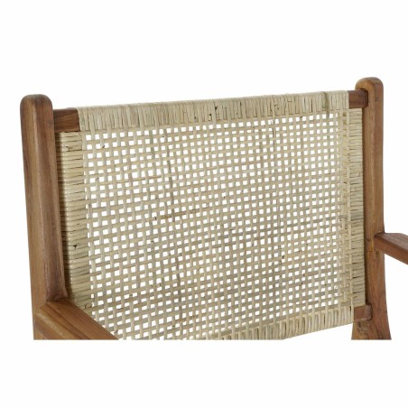 Poltrona DKD Home Decor MB-182316 Naturale Marrone Chiaro Teca 69 x 78 x 68 cm